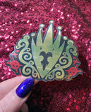 Stolitz Crest Mirror Effect Vinyl Sticker