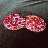 Vicious Vees Rubberized Car Coasters MADE TO ORDER