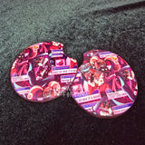 Vicious Vees Rubberized Car Coasters MADE TO ORDER