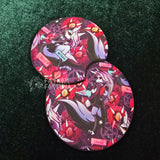 Loona Vibes  Rubberized Car Coasters MADE TO ORDER