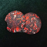 Assassin Blitz Rubberized Car Coasters MADE TO ORDER