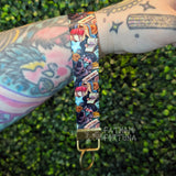 Smut Trash Raccoons Wristlet Keychain Fob Made To Order