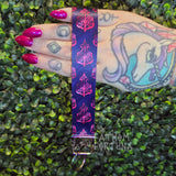 Ozzie's Wallpaper Pink Wristlet Keychain Fob Made To Order