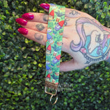 Garden Center Gnome Husbands Wristlet Keychain Fob Made To Order