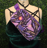Lavender Moths Boxy On The Go Convertible Bag