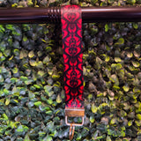 Hell Hotel Wallpaper Wristlet Keychain Fob Made To Order