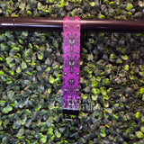 Haunted Wallpaper Wristlet Keychain Fob Made To Order
