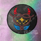 Sallie Pirate Flag Embroidered Patch Helluva Boss