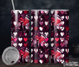 The M's Dark 20oz Stainless Steel Insulated Drink Tumbler Made To Order