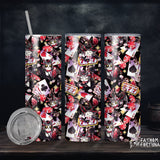 Husk Doin' Cat Stuff DARK 20oz Stainless Steel Insulated Drink Tumbler Made To Order