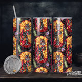 Stained Glass Hell's Bartender 20oz Stainless Steel Insulated Drink Tumbler Made To Order