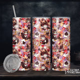 Husk Doin' Cat Stuff LIGHT 20oz Stainless Steel Insulated Drink Tumbler Made To Order