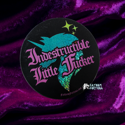 Version 2! Indestructible Unicorn Pirates Sticker Pride V2