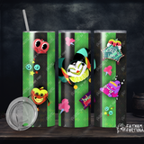 Loo Loo Land Granny Smith 20oz Stainless Steel Insulated Drink Tumbler Made To Order