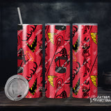 Alastor Stripe 20oz Stainless Steel Insulated Drink Tumbler Made To Order