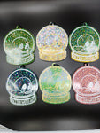 Better Watch Out Skull Snowglobe Ornaments - READY TO SHIP!