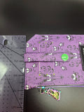 Haunted Wallpaper Pocket Pal Mini Travel Wallet GREEN SNAP