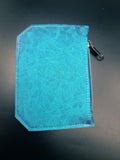 Blue Geometric Pocket Pal Mini Travel Wallet