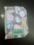 Haunted Ghosts Pocket Pal Mini Travel Wallet