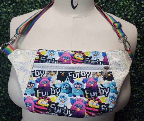 Furry Friends Convertible Bum Bag Fanny Pack Crossbody Purse