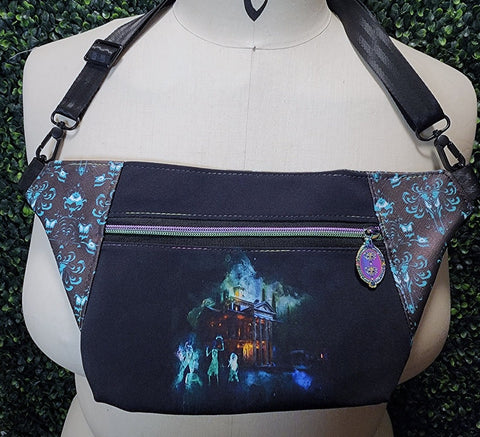 Mansion Hitchhikers Convertible Bum Bag Fanny Pack Crossbody Purse