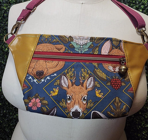 Forest Friends Deer Convertible Bum Bag Fanny Pack Crossbody Purse