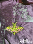 Dryocampa rubicunda Rosy Maple Moth Embroidered Iron On Patch Pirates