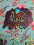 Holo Rainbow Massive Aggression Band Logo Pirates Sticker