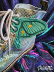 Luna Moth Shoe Wings