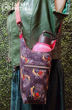 Weird Stuff Heck Club Waterbottle Sling 1 (Red Strap, Coffin Pull)