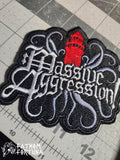 Massive Aggression! Pirates Embroidered Iron On Patch
