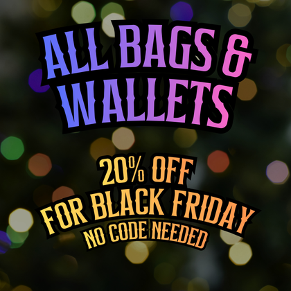 All Bags & Wallets - 20% Off