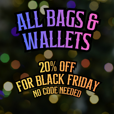 All Bags & Wallets - 20% Off
