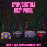 CYOP Double Sided Crossbody Purse PREORDER SHIPS NOV 2026