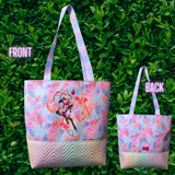 Cotton Candy Queen Bee Tote Bag