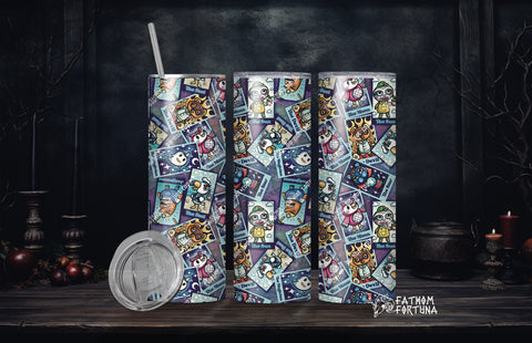 Gamer Island Tarot 20oz Stainless Steel Insulated Drink Tumbler Made To Order