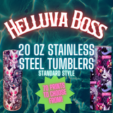 ALL HELLUVA BOSS PRINTS Standard 20oz Stainless Steel Tumbler