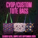 PREORDER CYOP Tote Bag SHIPS SEPTEMBER 2026