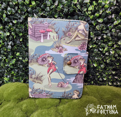 Pinup Frog Babes Travel Organizer Wallet & Passport Holder CLEARANCE