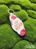 Mouse Snack Hotel Diamond Keychain