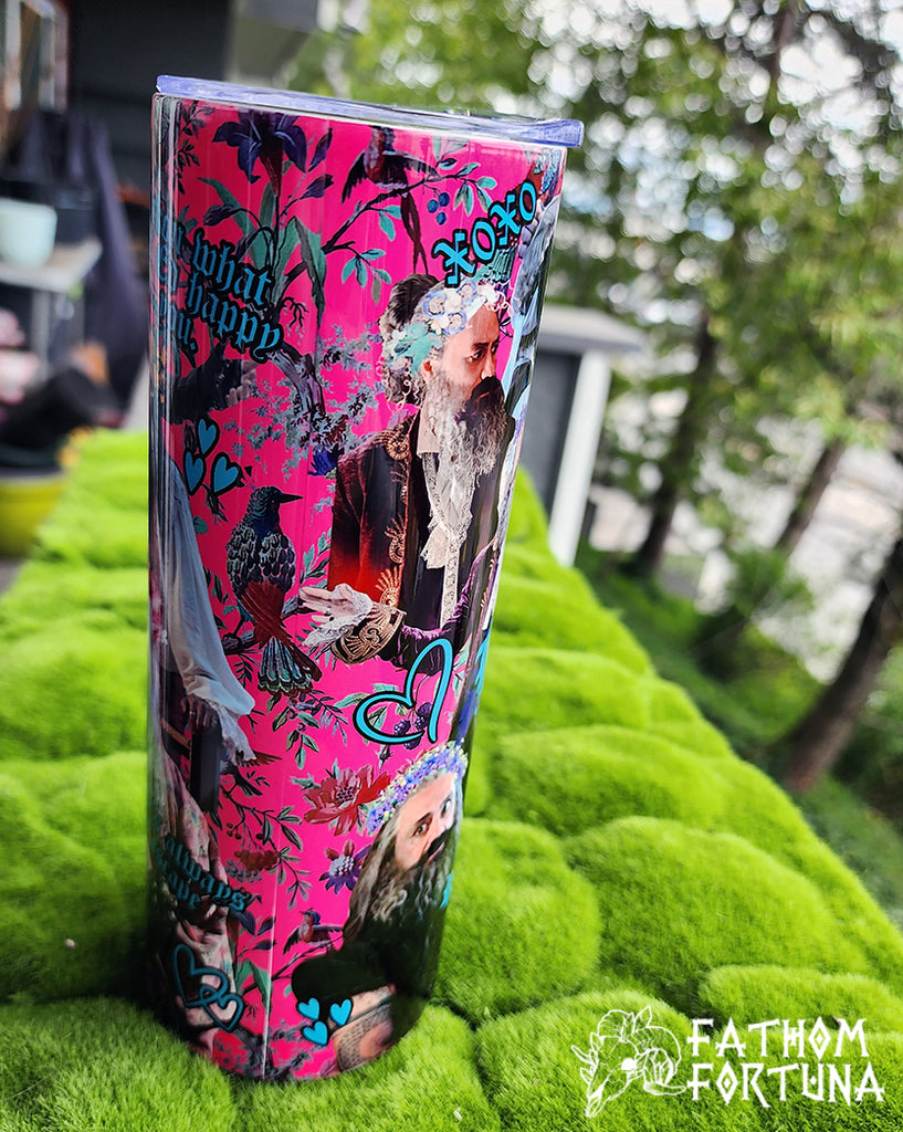 40 oz. Quencher Tumbler - Navy or Pink — Vivian Rose Boutique