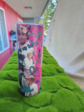 Polite Pirates 20oz Stainless Steel Insulated Tumbler Pink MADE TO ORDER