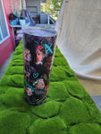 Izzy Meow Meow Pirates 20oz Stainless Steel Insulated Tumbler Teal Text  MADE TO ORDER