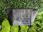 Haunted Wallpaper BLACK All-Vinyl Clear Beauty Bag