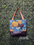 Black Cat & Jack O Lantern Tote Bag