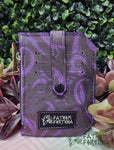 Purple Sea Witch Pocket Pal Mini Travel Wallet