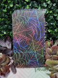 Rainbow Spiderwebs Purse Pal Travel Wallet