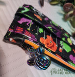 Spooky Magic Park Halloween Purse Pal Travel Wallet