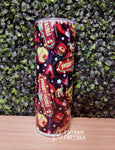 Freddie's RED 20oz Stainless Steel Insulated Drink Tumbler MADE TO ORDER