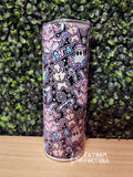 READY TO SHIP HAIL SANTA Pastel 20oz Stainless Steel Insulated Drink Tumbler